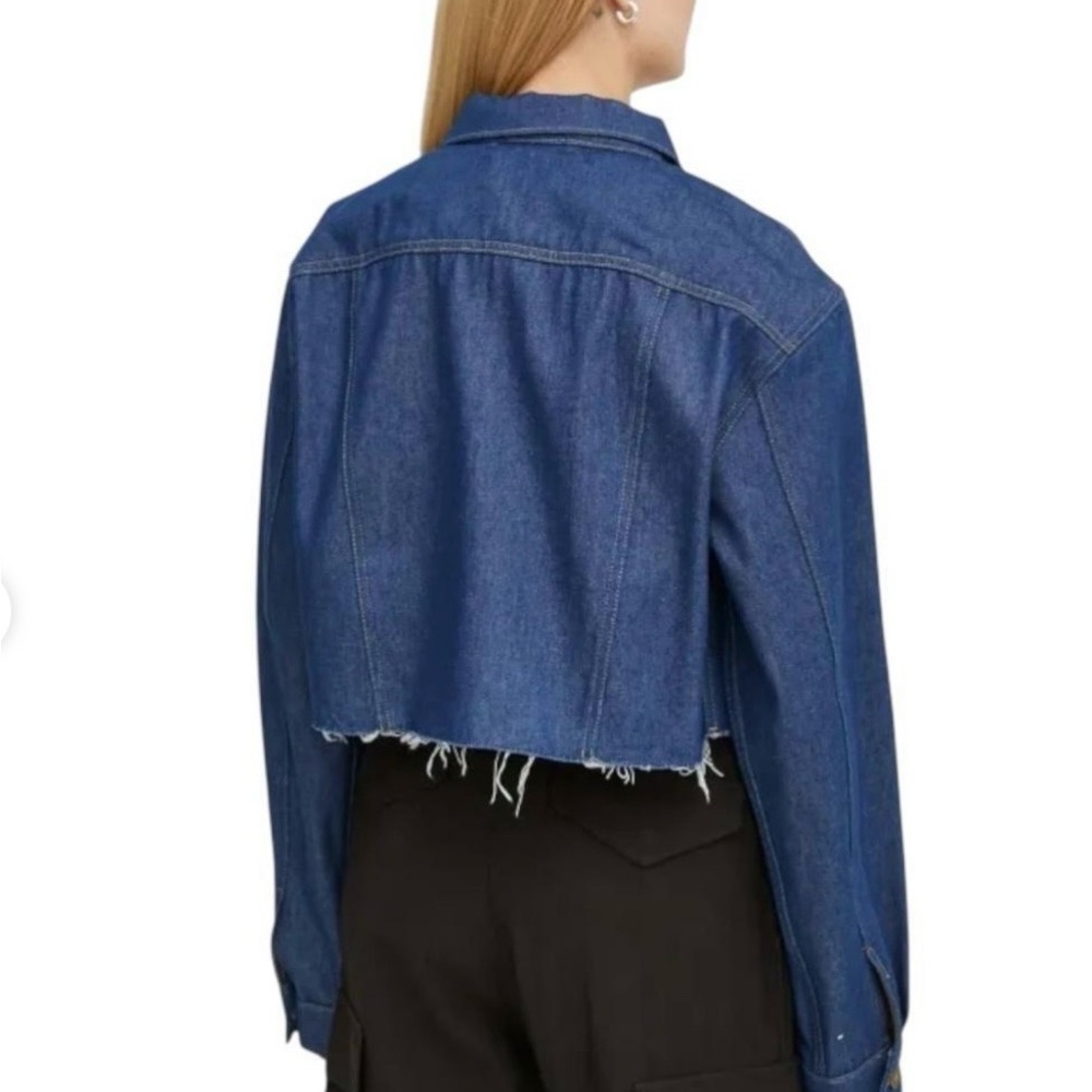 G Star Relaxed Women's Cropped Cutoff Jacket Size Small New - Picture 5 of 5